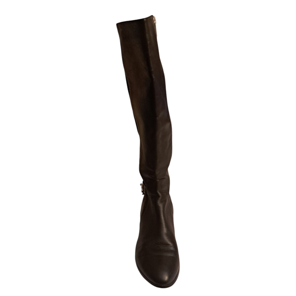 Michael Kors Hamilton Leather Riding Boot - Picture 6 of 15